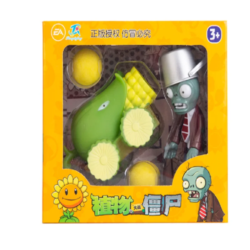 Набор фигурок из аниме зомби 2 мягкая резиновая Аниме Фигурка горохострела