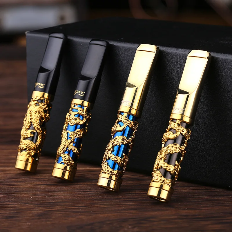 Zobo оригинальный держатель для сигарет двойного типа рельефный выдолбленный