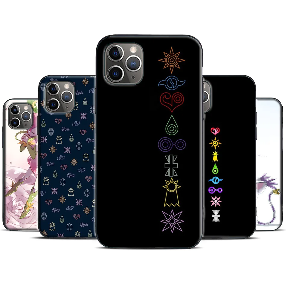 Чехол Digimon Digi Crests для iPhone 7 8 Plus 6S 5S SE 2020 11 Pro Max 12 mini X XS XR|Бамперы| |
