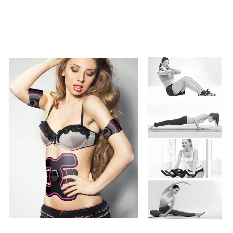 EMS импульсный Фитнес 6 брюшной зарядки интеллигентая (ый) домашний прибор с