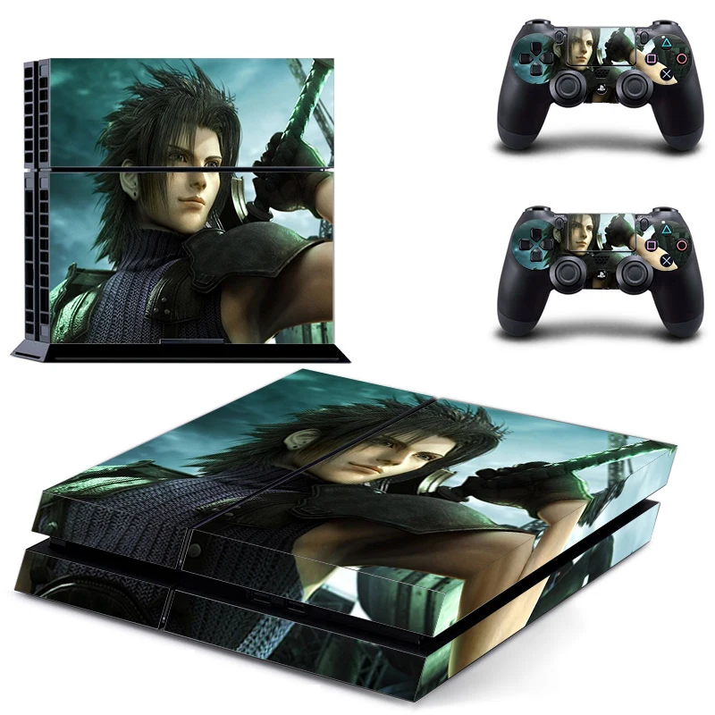 Final Fantasy Стиль PS4 кожи Стикеры для Playstation 4 консоли и 2 контроллеры Наклейка