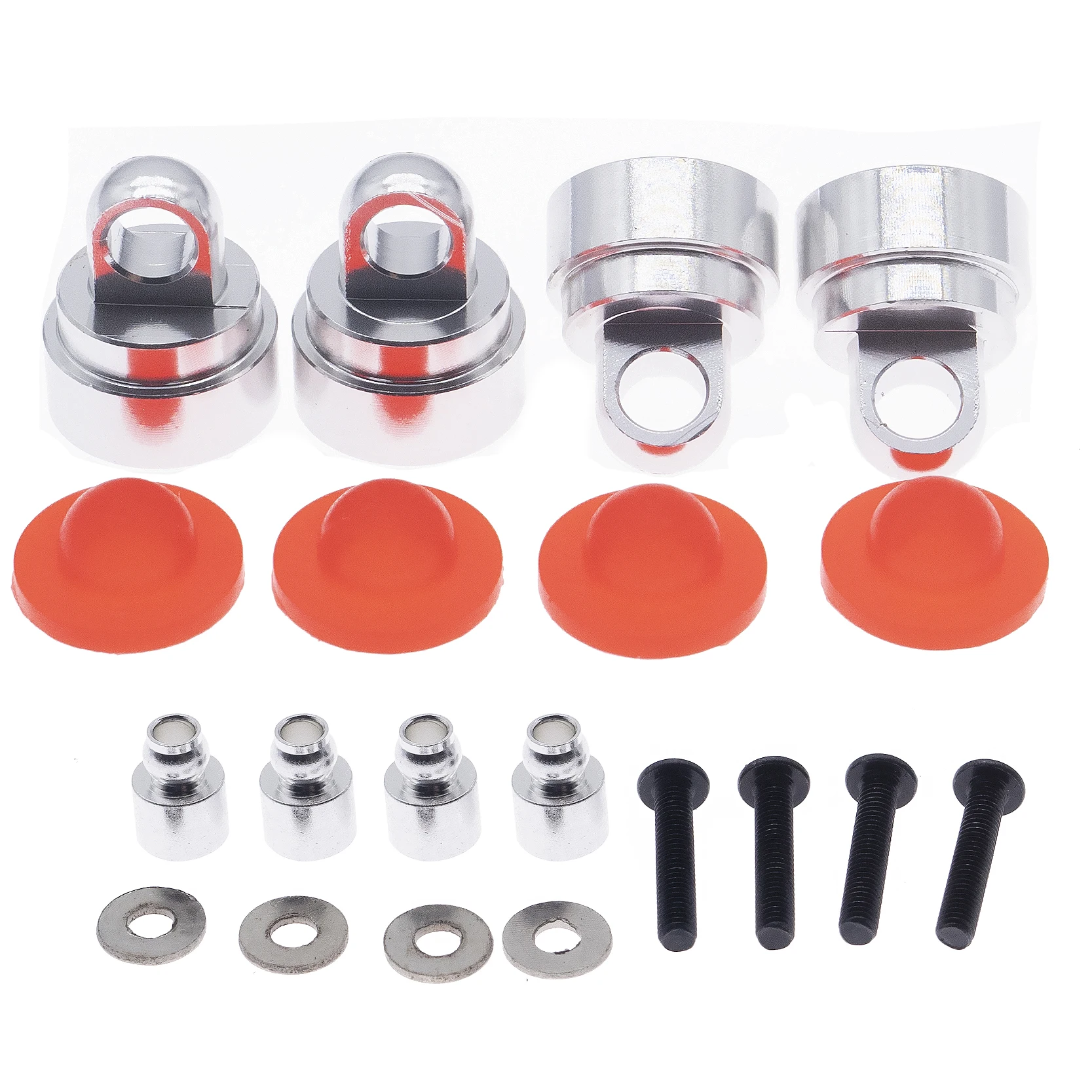 4 комплекта пружинная крышка из обработанного сплава поршень набор поворотных