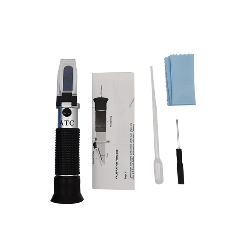 Refractometer Pet Urine Specific Gravity Meter Veterinary Serum Plasma Protein Hemoglobin Tester Cats and Dogs Hydrometer | Инструменты