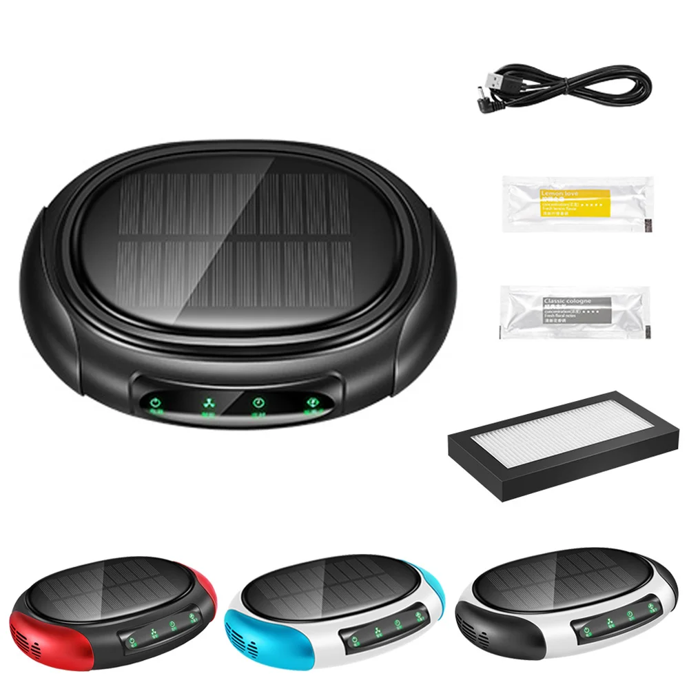 

Purifier Car Air Purifier Cleaner Negative Ion USB Mini Home Vehicle Air Cleaner Remove HEPA Filter Formaldehyde Air Purifier