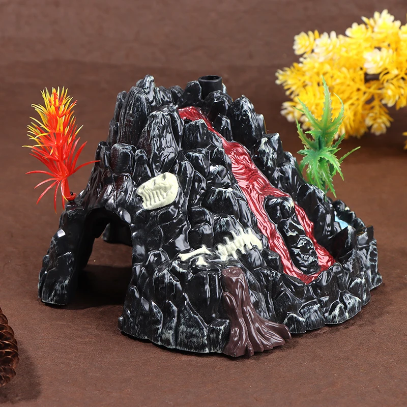 

Spray Volcano Model With Light Simulation Scene Experiment Action Toy Figure Kids Toys For Boys Educational Toys For Children