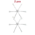 Запчасти для робота-пылесоса Xiaomi Roborock S50, S51, S55, 2 шт., 6 ручных и 6 ручных щеток