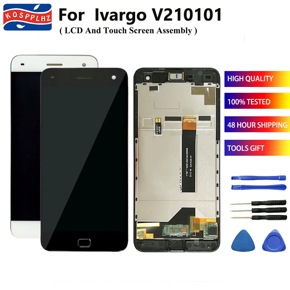 Высокое качество для VARGO IVARGO V210101 ЖК-дисплей и сенсорный экран дигитайзер сборка