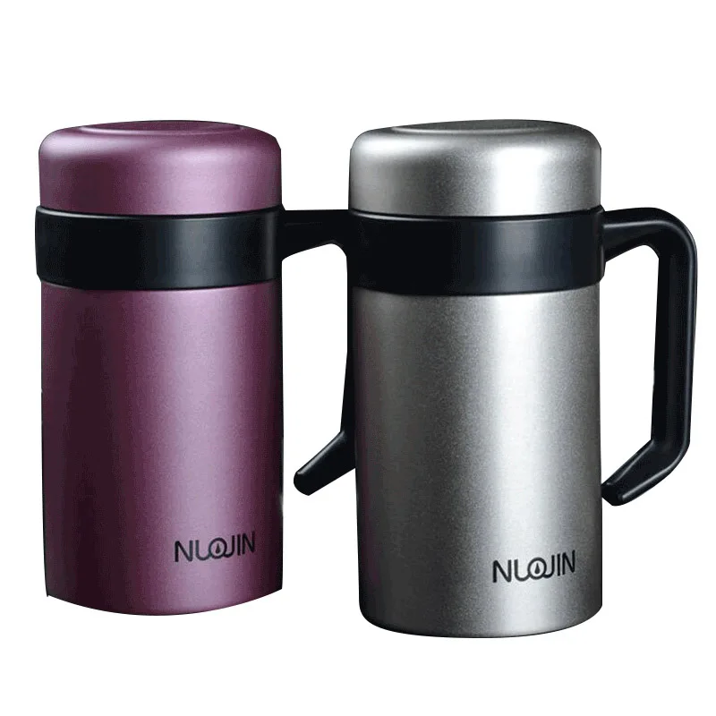 16 унций Вакуумная бутылка термос из нержавеющей стали Изолированная кофейная