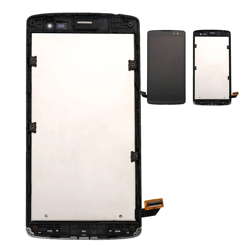 1Pcs Top quality new For LG Leon H340 H345 H340N H324 MS345 LCD Display Touch Screen Assembly Black White No/with Frame | Мобильные