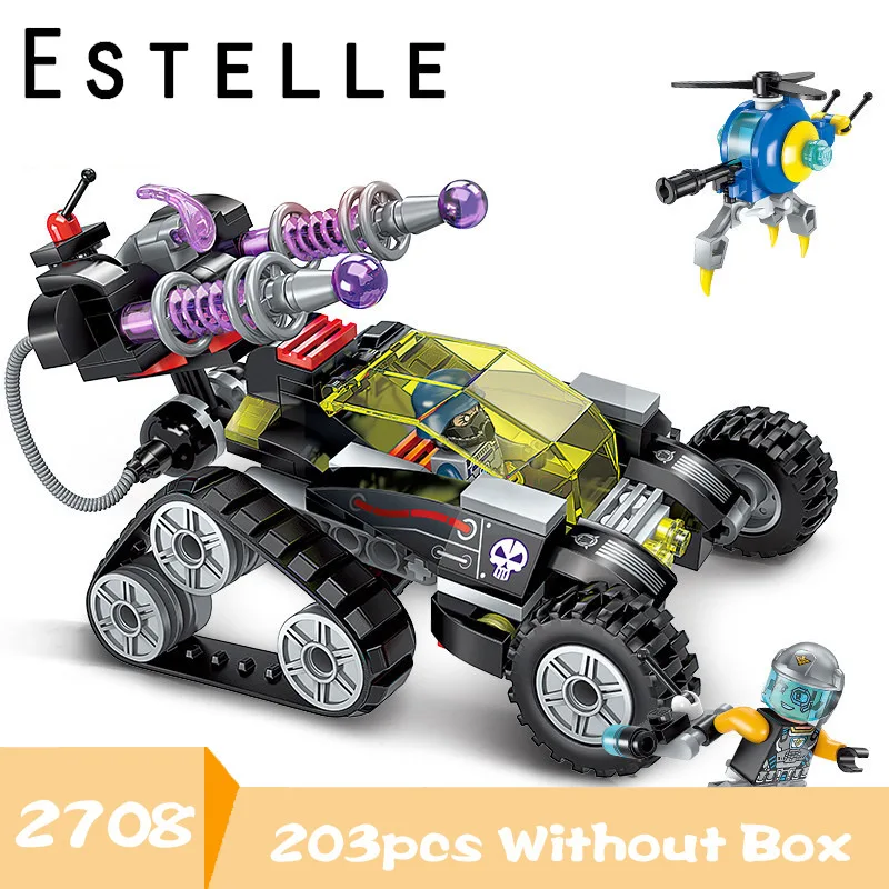 Enlighten строительный блок высокотехнологичная Эра Garma Mecha Man 7 фигурок 1351 шт Развивающие технические Кирпичи Игрушка для мальчика Giftegoings - Цвет: 2708