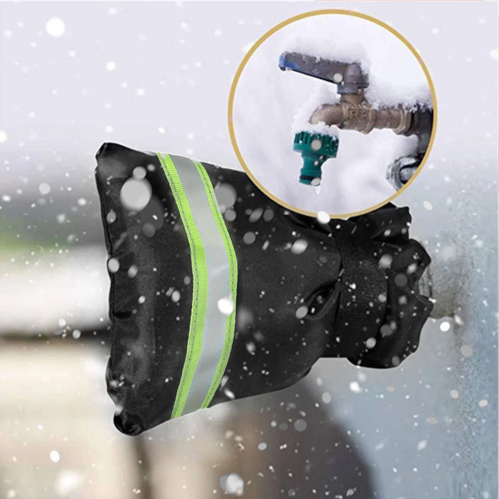 

Outdoor Faucet Cover Outside Garden Faucet Anti Freeze Protection Tap Protector for Garden Winter Accessories