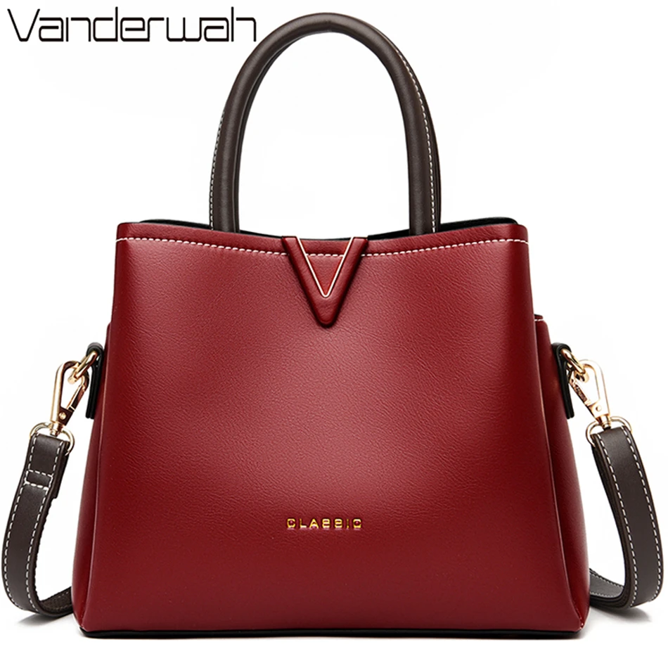 Маленькие женские ручные сумки кожаные роскошные дизайнерские через плечо для