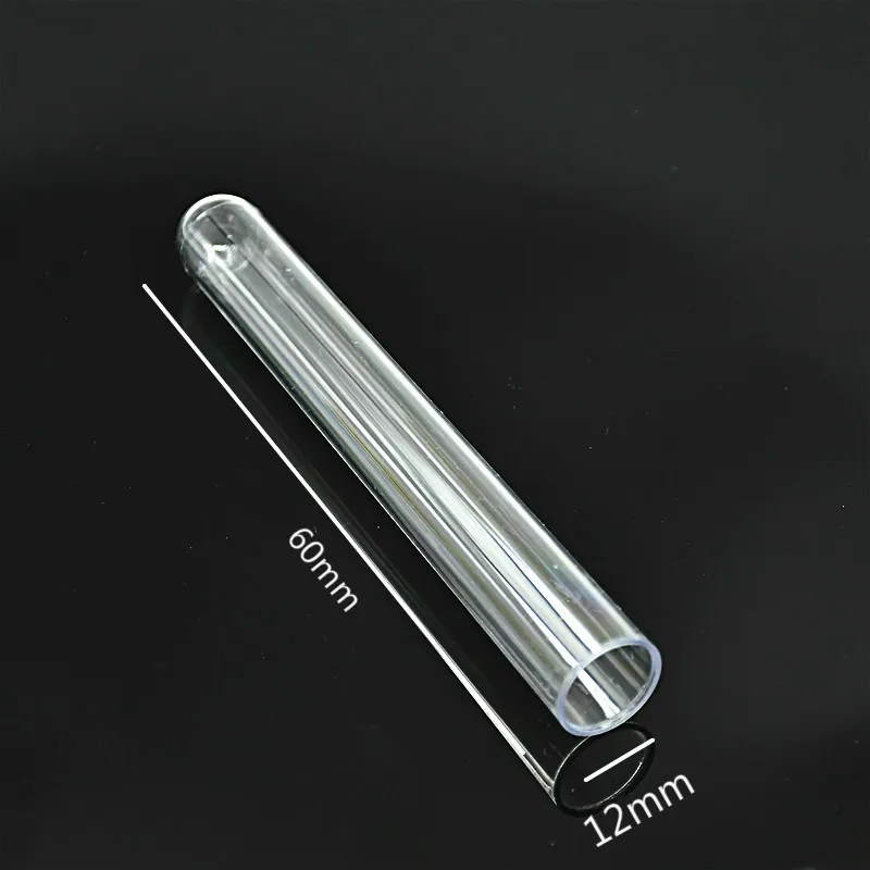 Пластиковая пробирка 12*60 мм твердый бензол тестовая трубка 3 мл высокая