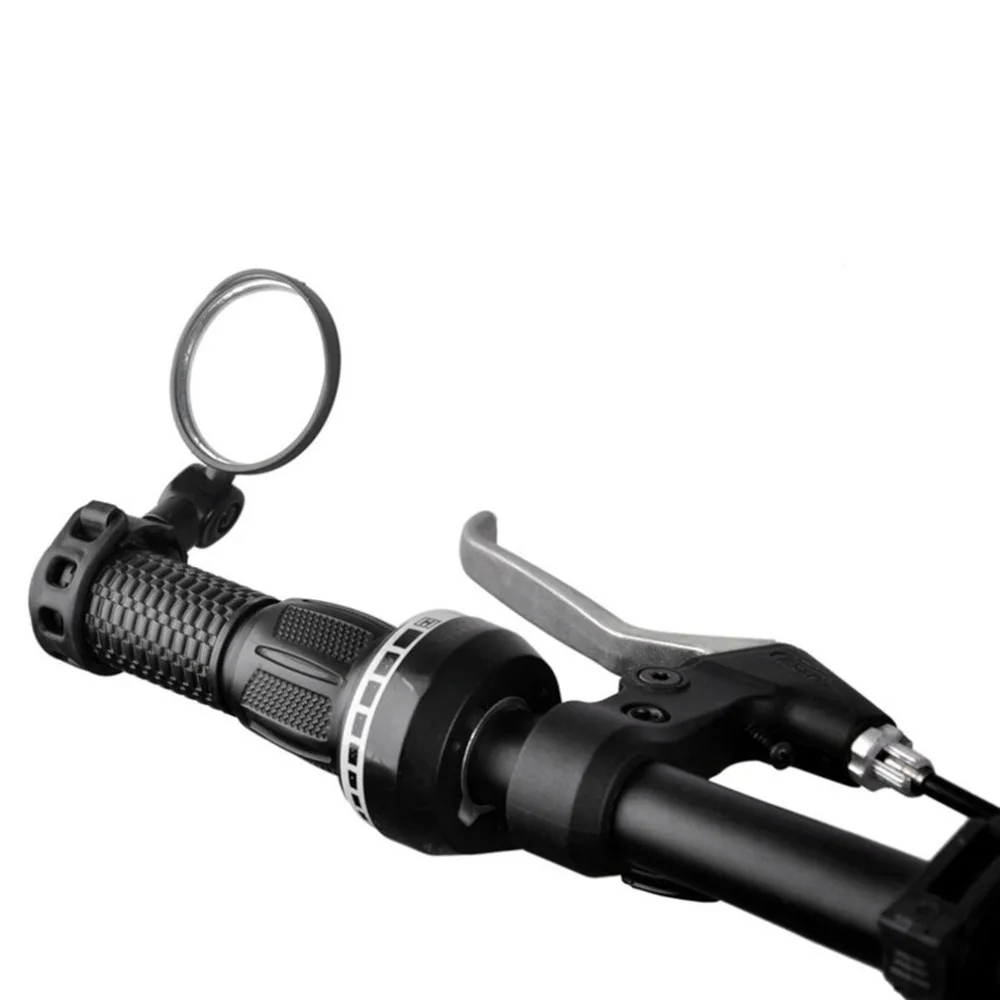 Bike Bicycle Handlebar Rearview Mirror 360 Degree Rotation Flexible Wide Angle Convex Mirror Safe Cycling Side View Mirror