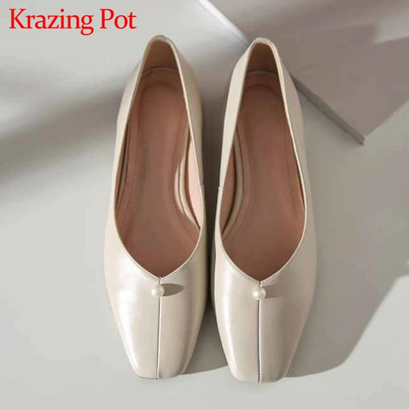 Туфли Krazing Pot женские из натуральной кожи выразительные стильные без застежек