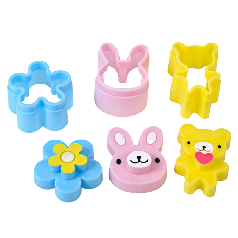 

Japanese Style Bread Cheese Meat Food Cutter Mold Sandwish Form Maker Lunch Box 3PCS/set