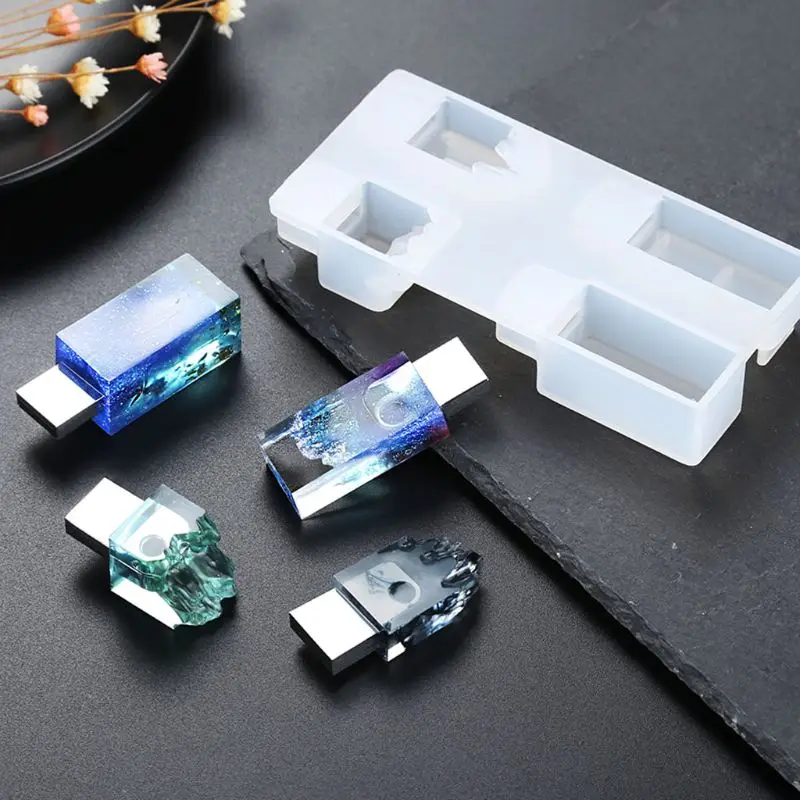 Набор форм сделай сам из снежной и горной смолы с USB драйвером 8 г искусство