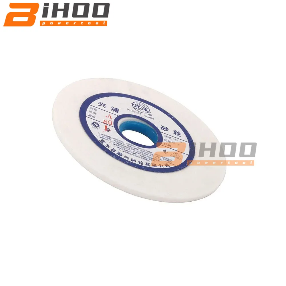 

White Corundum Ceramics Grinding Wheel 32mm Aperture For Metalworking