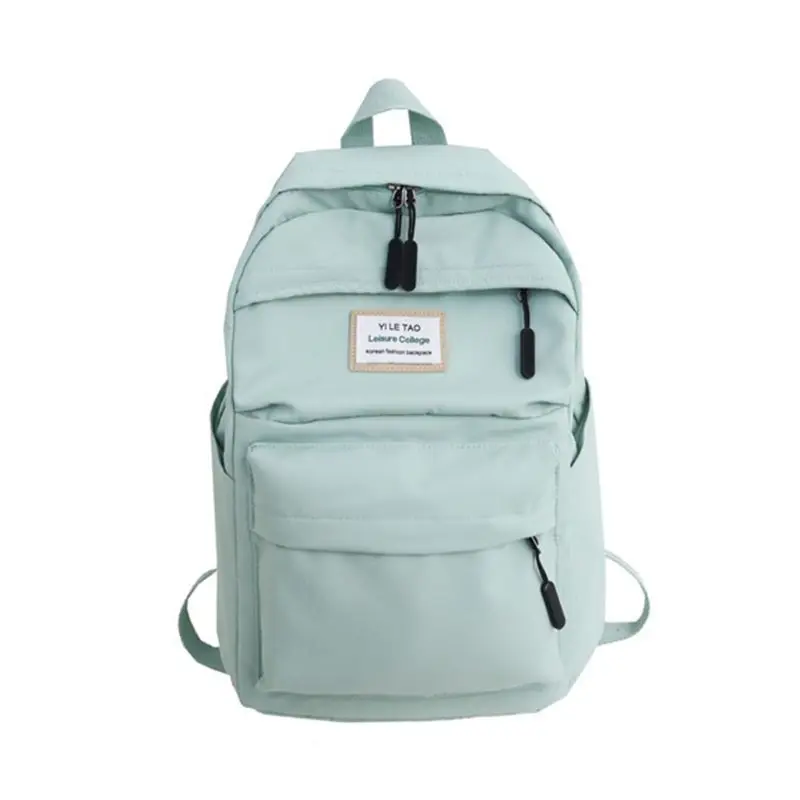 

066F Women Girl Canvas Backpack Large Capacity Bookbag Laptop Daypack Travel Casual School Bag