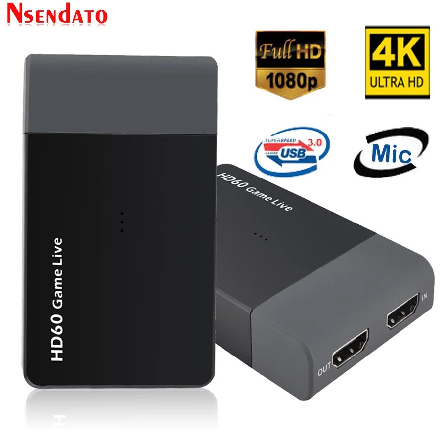 EZCAP 261 м USB3.0 видеозахват 1080P 4K HDMI к USB 3 0 игра Карта видеозахвата потоковая