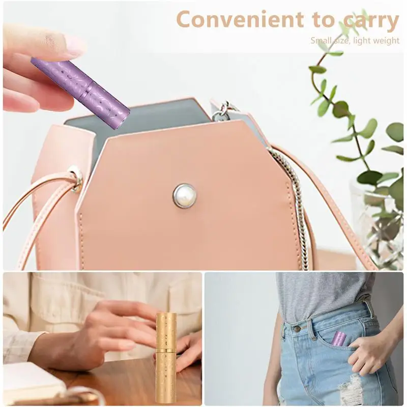 

2pcs 10ml Portable Subpackaging Fine Mist Sprayers Perfume Bottles Perfume Sprayers