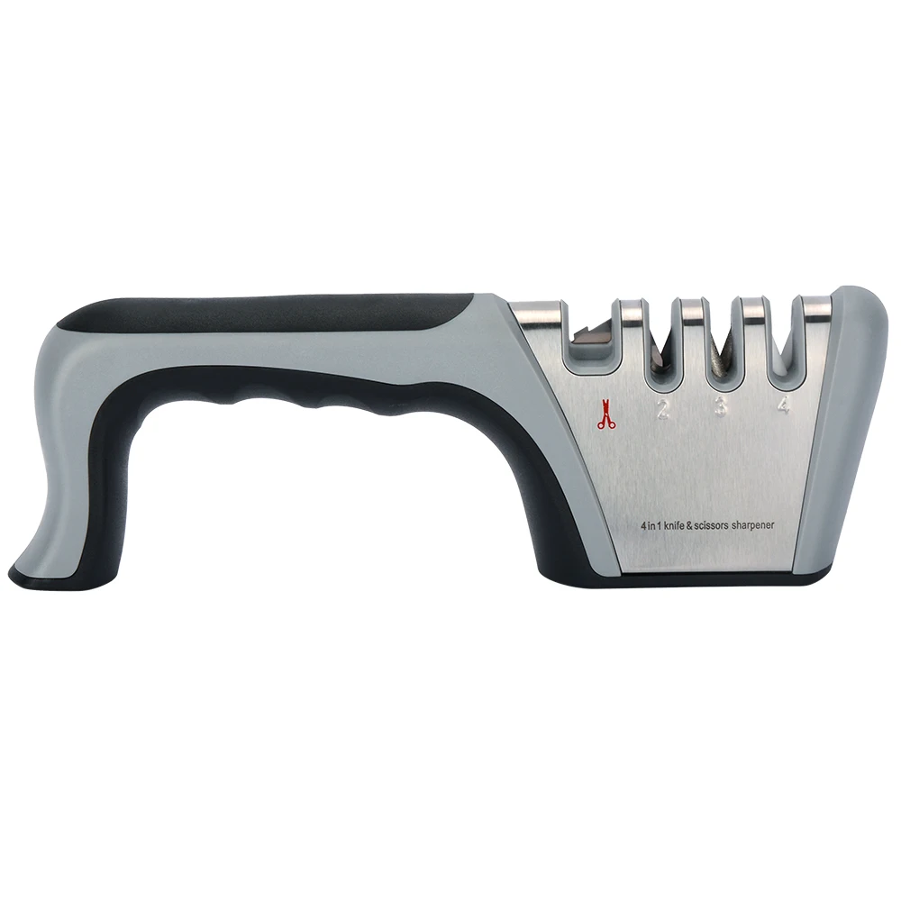 Grade 3 professional sharpener kitchen tungsten steel knife ceramic tool accessories | Sharpeners