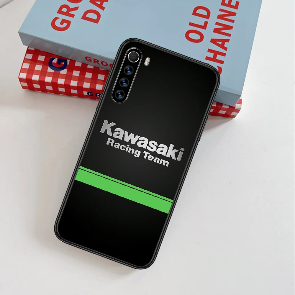 

Kawasake Ninja Green Motorcycle Phone Case For Xiaomi Redmi Note 7 8 8T 9 9S 4X 7 7A 9A K30 Pro Ultra black Cell Pretty Etui