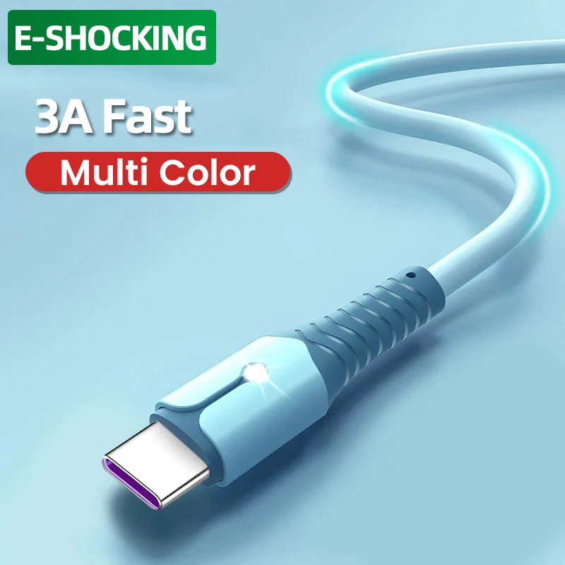 Кабель USB Type-C для Xiaomi Redmi Note HTC P30 Samsung s20 быстрая зарядка шнур передачи данных 2 м |