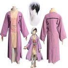 Аниме Dr.Stone Косплей асагири Gen Косплей костюмы парики на заказ платье Хэллоуин карнавальные костюмы асагири Gen Униформа полный комплект