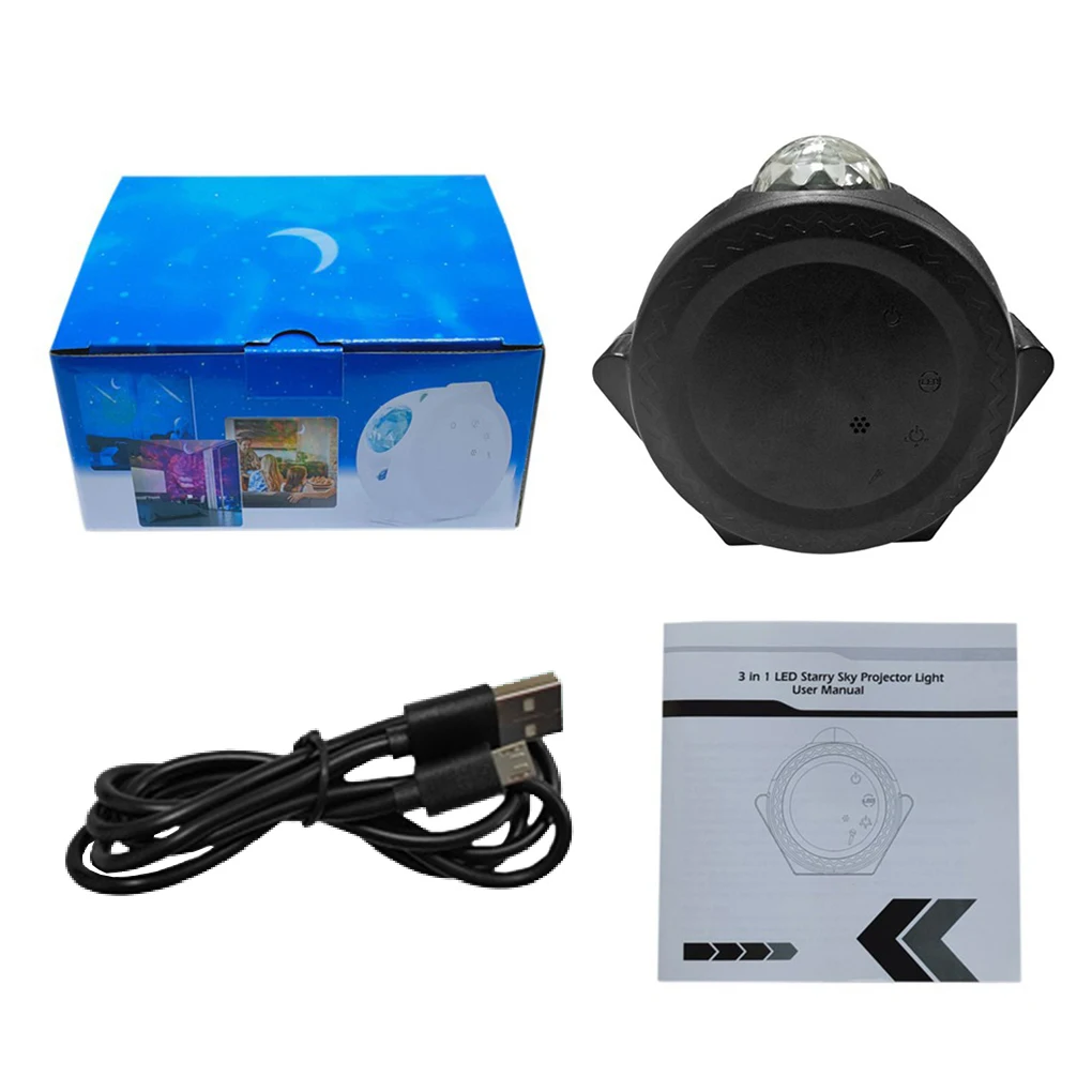 Проектор звездного неба ночной Светильник проекции 6 цветов океана