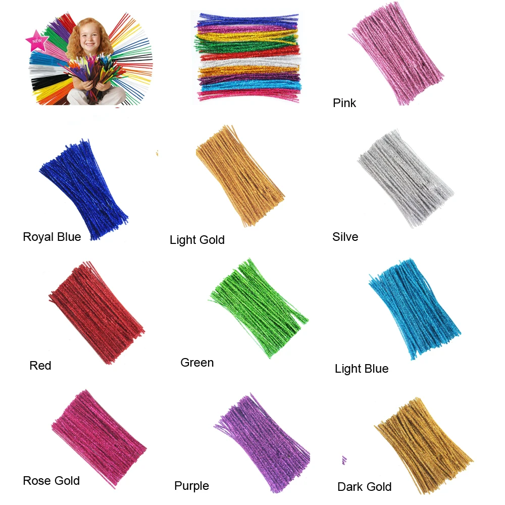 100 шт./компл. Обучающие игрушечные палочки Color & Shape для рукоделия Детские