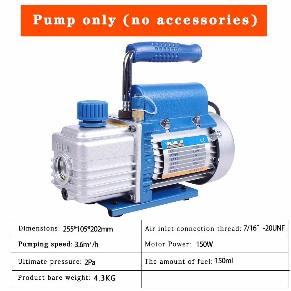 220V миниатюрный вакуумный насос воздухокондиционер холодильник Холодильный