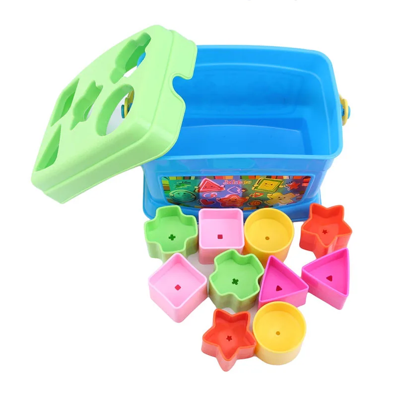 Ранняя образовательная Геометрия Цифровой дом строительные блоки форма