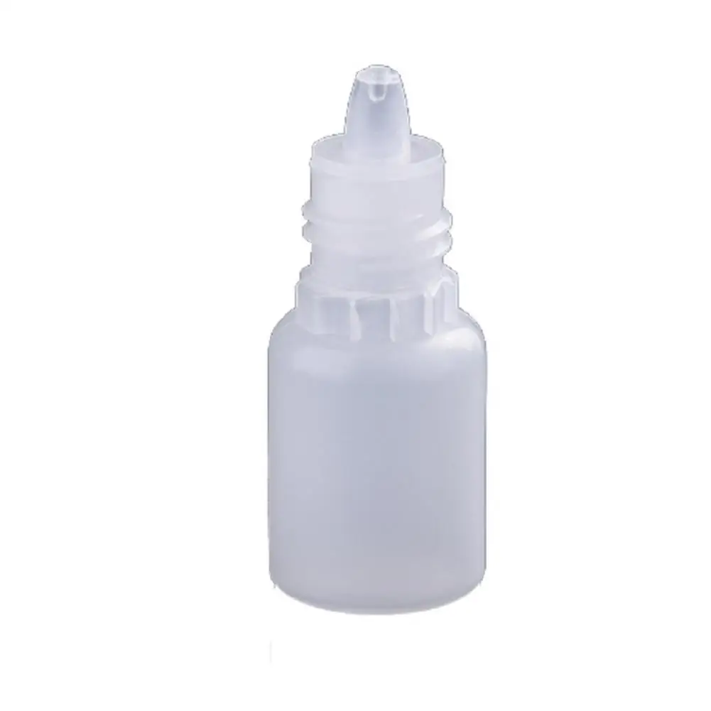 Белый 5 мл самозапечатывающийся пластиковый бутылка для жидкости маленькая