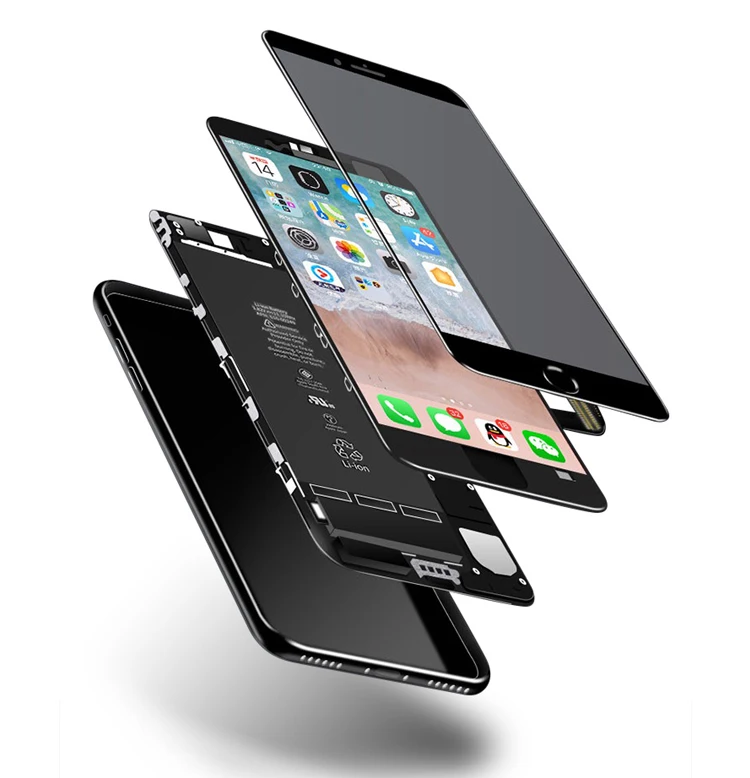 OEM ЖК-дисплей для iPhone 7 7 Plus, полный комплект дигитайзер в сборе, 3D сенсорный экран, Замена+ фронтальная камера+ динамик+ подарки