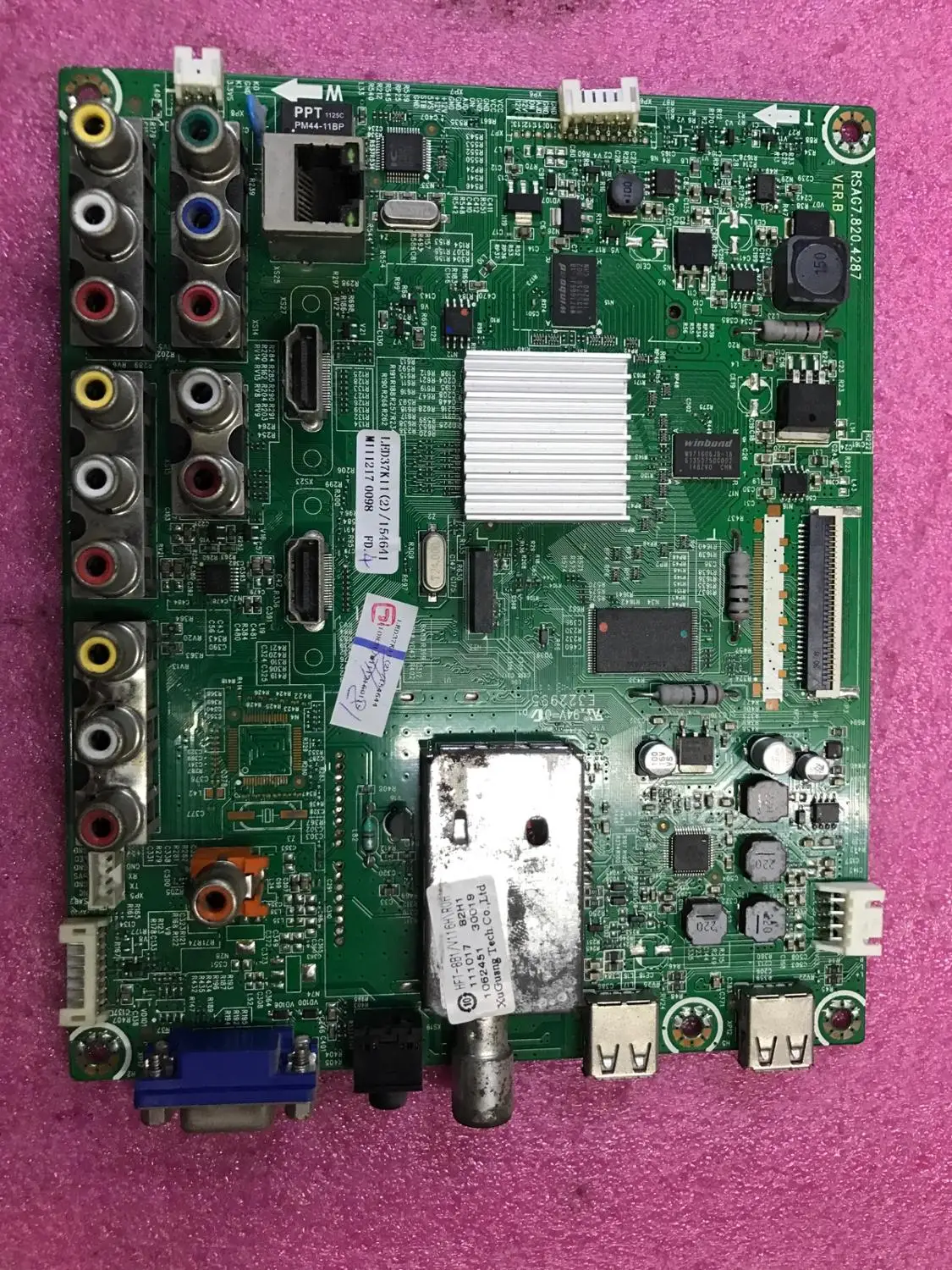 

Оригинальный LED37K11[BOM3] материнская плата RSAG7.820.4287 с сенсорным экраном BE370DH-D02