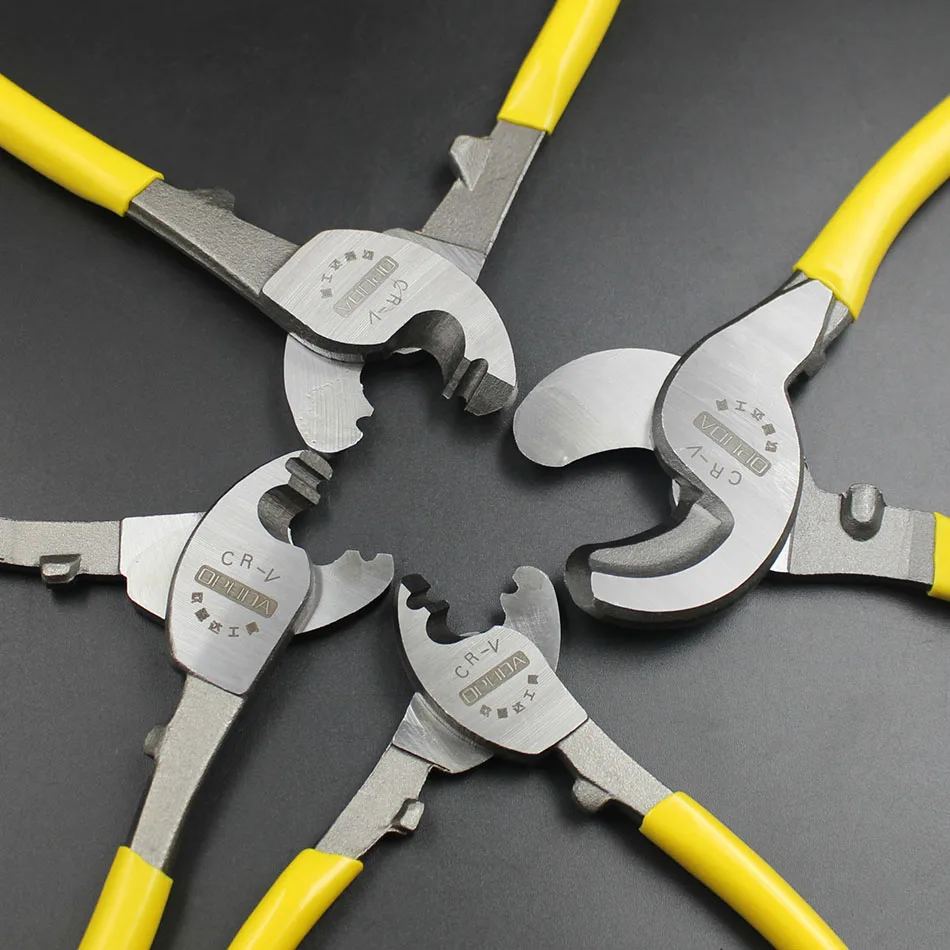 6 Inch Cable Shear Cutter Electric Wire Stripper Cutting Plier Hand Tools 8inch 10inch Multifunctional Scissors | Инструменты