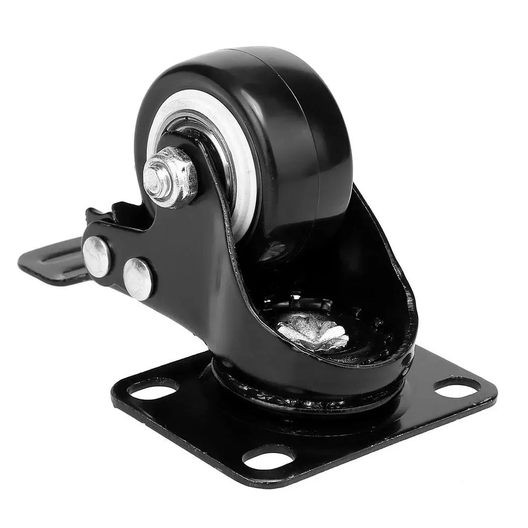 1 5 Дюймовый офисный стул колеса на шарнирах Замена нагрузки 160 кг немой