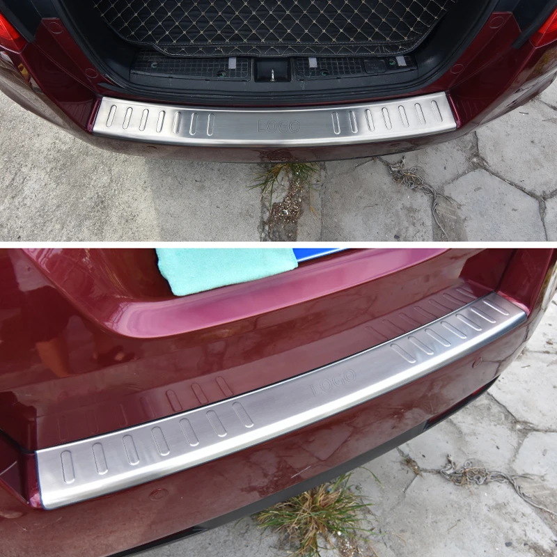 

Rear Trunk Guards Car Threshold Car Welcome Pedal Door Sill Scuff Plate Guard Threshold Pedal For Honda Crosstour 2011-2016