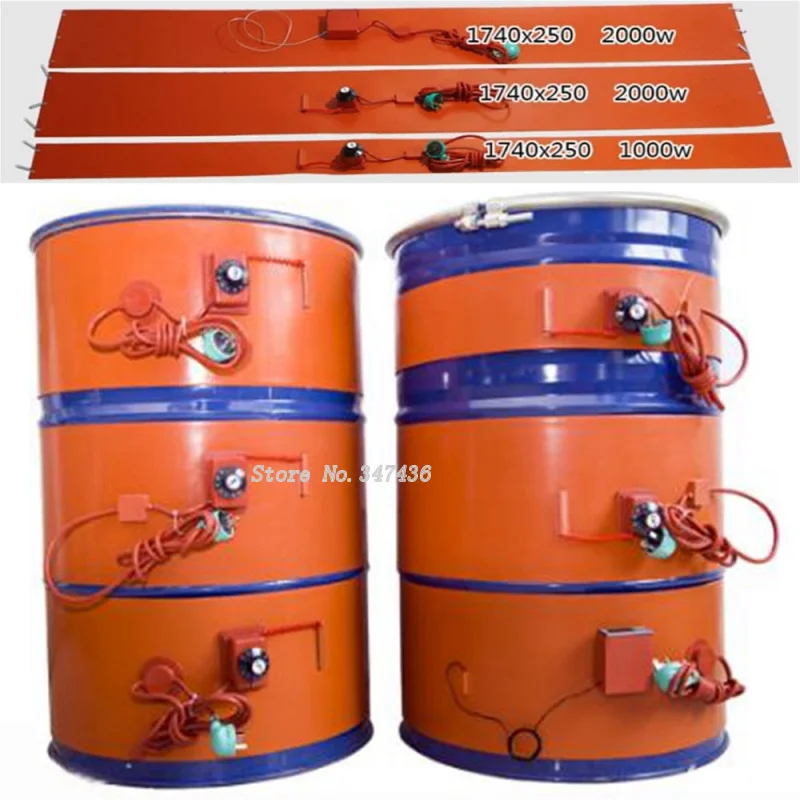 Силиконовый обогреватель для барабана 220 В 110 20-Л | Строительство и ремонт