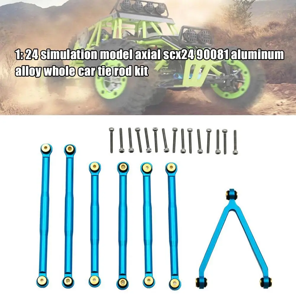 

Car Metal Link Linkage Pull Rod Kit For SCX24 AXI00002 SCX24 AXI00001 SCX24 AXI90081 Tie Rod Upgrade Parts