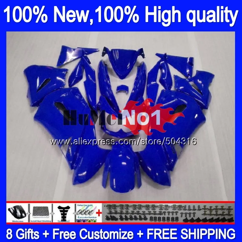 

Body kit For KAWASAKI 650R ER6 F 650 R ER 6 F 650R-ER6F 06 07 08 Blue Gloss 53MC.72 ER6F 06 ER-6F ER 6F 2006 2007 2008 Fairing