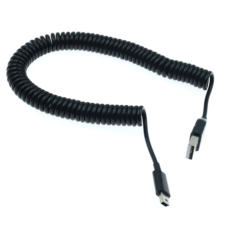 Micro USB Mini Type-C с телескопической Весна мобильный телефон кабель для передачи