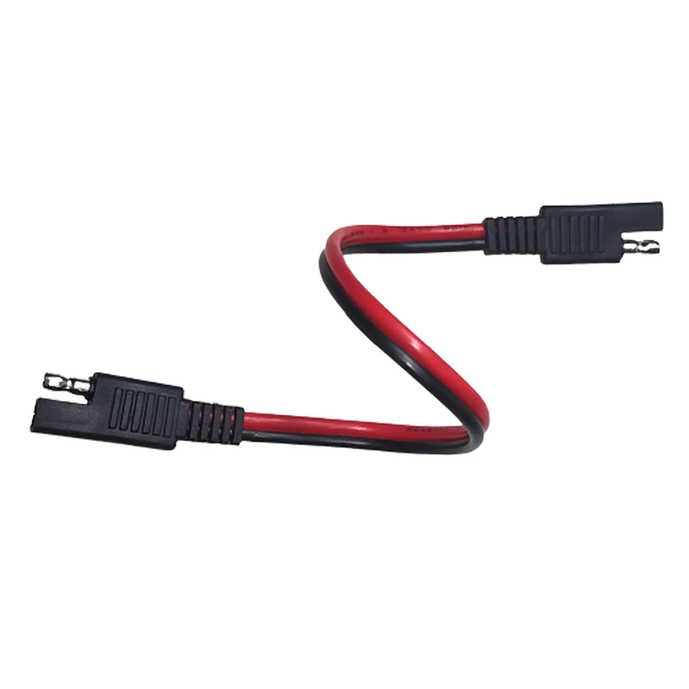2-контактный Штекерный провод 14AWG 30 см SAE Удлинительный кабель питания адаптер