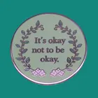 Эмалированная брошь в виде булавки, Коллекционирование значков на лацкан с умственным здоровьем, модные украшения, подарки, украшение для рюкзака, воротника