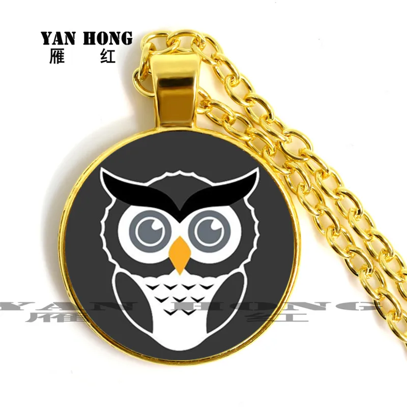 Дизайнерское ожерелье с изображением волка стеклянная подвеска 25 мм подарок для