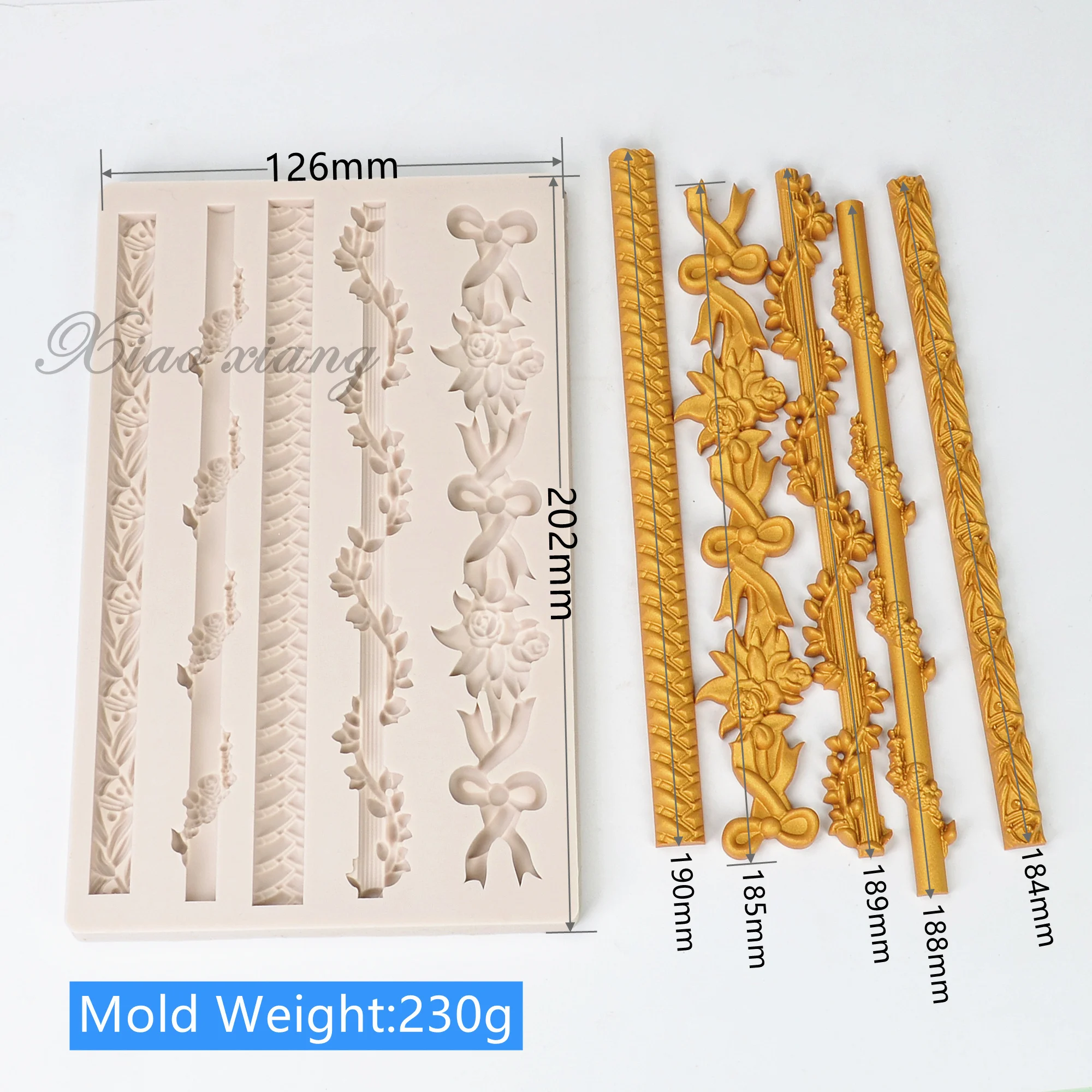 Цветочные кружевные формы силиконовые для помадки выпечки тортов инструменты