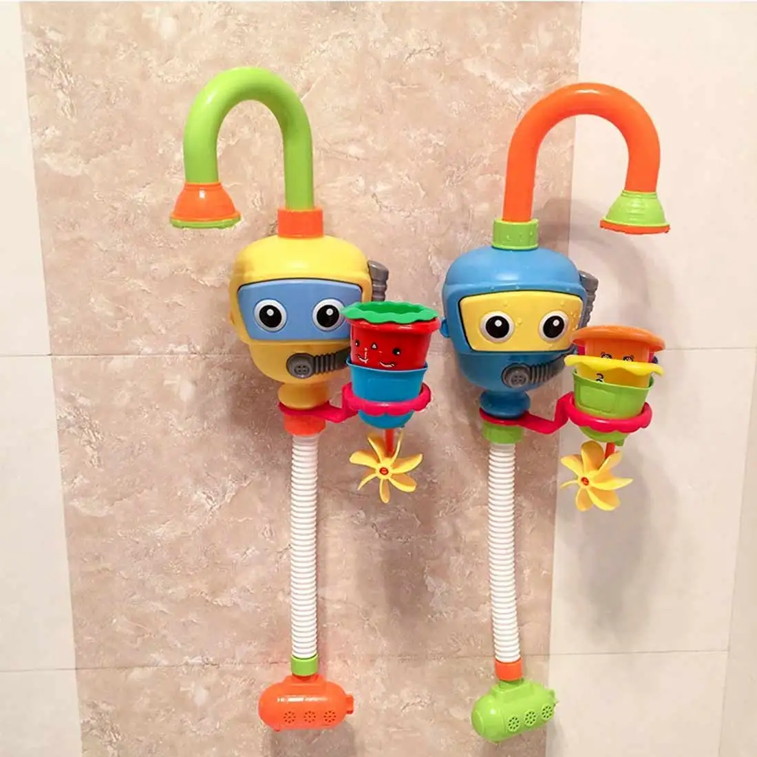 Водяное колесо душ спрей вода игра для ванной игрушки для ванной детские игрушки для ванной Аксессуары для ванной