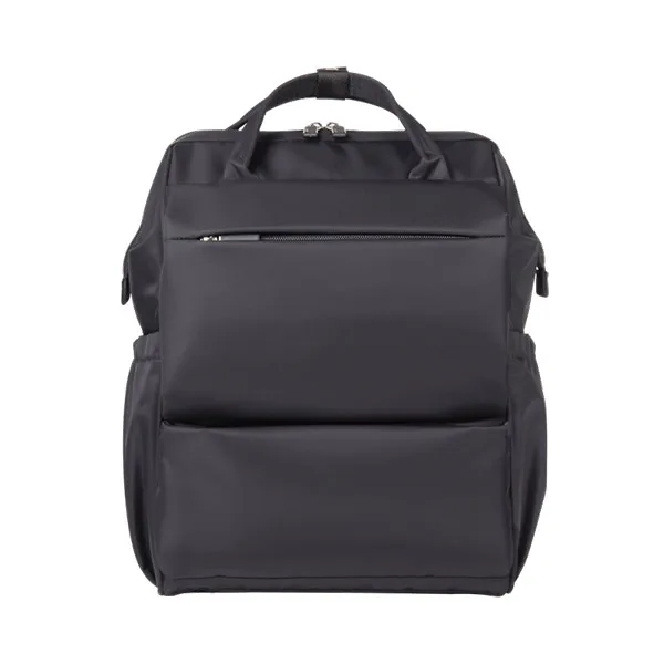 Xiaomi Youpin XiaoYang Multifunctional Daddy Mather Bag Shoulder Bag Mom Bag Fashionable Multifunctional Out Waterproof fabric - Цвет: Черный