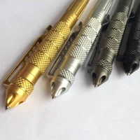 2021 new simple packaging tungsten steel safety protection personal defense tool defense tactical pen self defense supplies